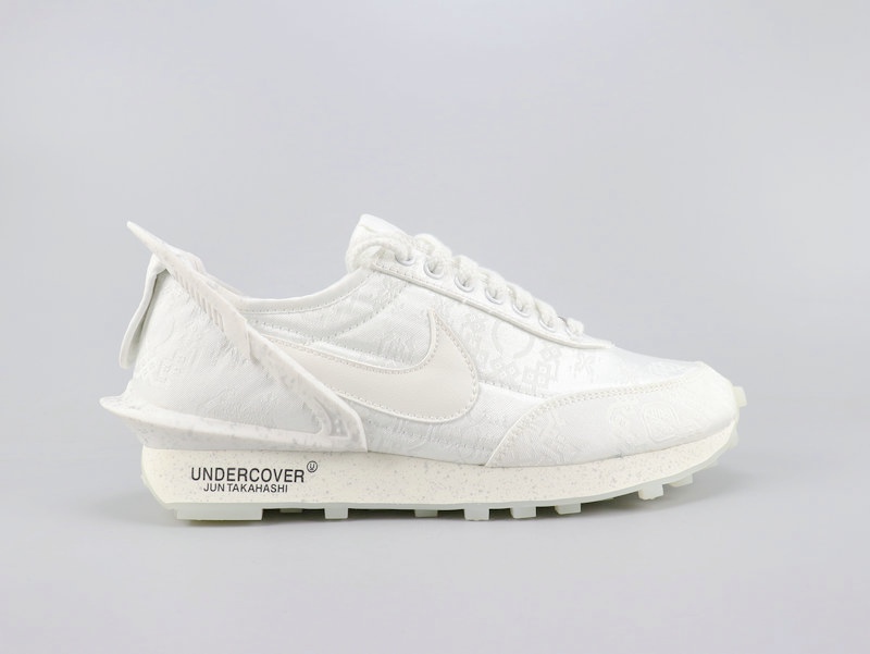 2020 Women Nike DBREAK Undercover x CLOT All White Shoes